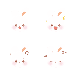 [LINE絵文字] Rabbit timeの画像