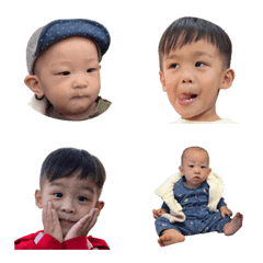 [LINE絵文字] baby boy's moodの画像