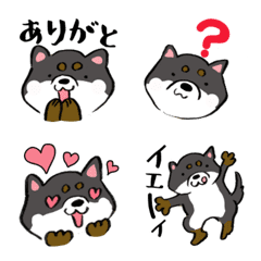 [LINE絵文字] 柴犬メイちゃんの絵文字の画像