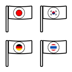 [LINE絵文字] Flag-Hengの画像