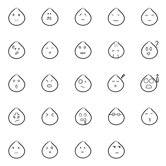 [LINE絵文字]Xiao Long Bao BABYの画像一覧