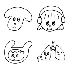 [LINE絵文字] amn. emojiの画像