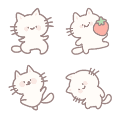 [LINE絵文字] Cat emoji narakの画像