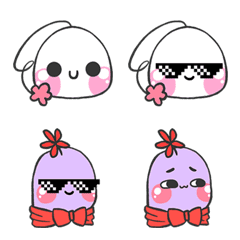 [LINE絵文字] Mumu＆Bubu Emojiの画像