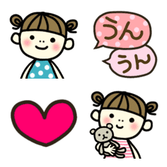 [LINE絵文字] 可愛いシンプル吹き出しの画像