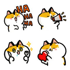 [LINE絵文字] HuaDo Cat [ Emoji ]の画像