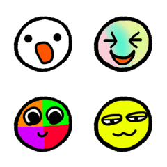 [LINE絵文字] Face expressionsの画像