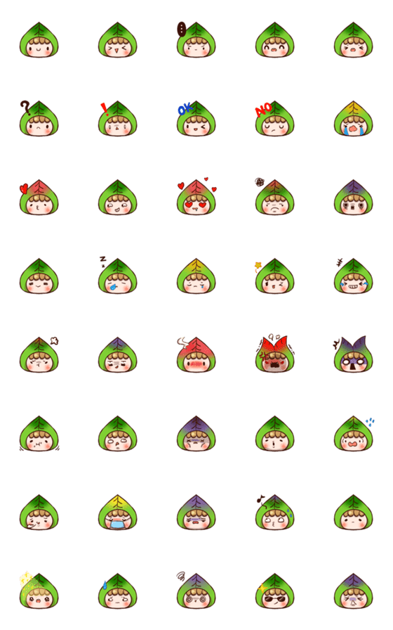 [LINE絵文字]Boboya's emoticon packageの画像一覧