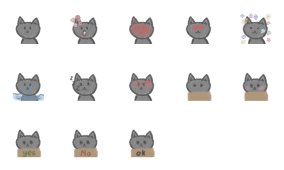 [LINE絵文字]Cat Meow meow ^._.^の画像一覧