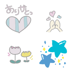 [LINE絵文字] Kawaii heartの画像