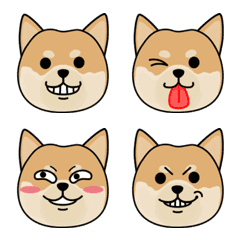 [LINE絵文字] dobby shiba inuの画像