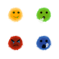 [LINE絵文字] emoji emotion circleの画像