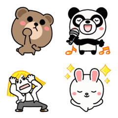 [LINE絵文字] 可愛く動く★LINE FRIEND★3の画像