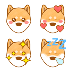 [LINE絵文字] 柴犬のころもちゃん❤️の画像