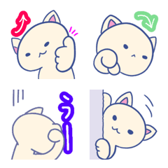 [LINE絵文字] ねこのましゅ。絵文字の画像