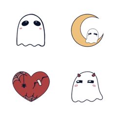 [LINE絵文字] Ghost is very cuteの画像