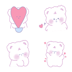 [LINE絵文字] dear little bear :)の画像