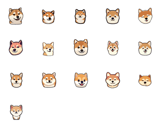 [LINE絵文字]Shibainu1029の画像一覧