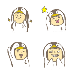 [LINE絵文字] Penguingirlの画像