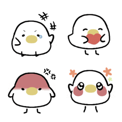 [LINE絵文字] a little birdの画像