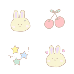 [LINE絵文字] cutie bunnyの画像