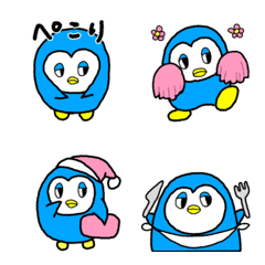 [LINE絵文字] ペンギンのプイプイの画像