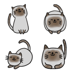 [LINE絵文字] cat sprintの画像