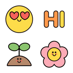 [LINE絵文字] Smiley Cuteの画像