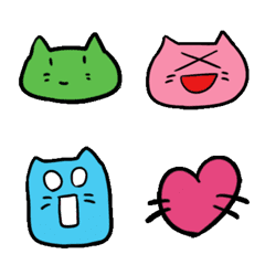 [LINE絵文字] emoji cattttの画像