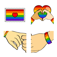 [LINE絵文字] Pride Month emojiの画像