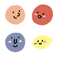 [LINE絵文字] Round Round Emotionの画像