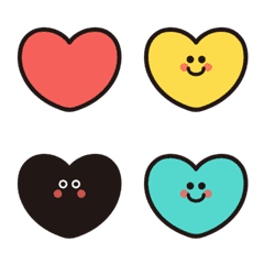 [LINE絵文字] Cute Heart (Only Heart)の画像