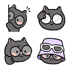 [LINE絵文字] WW Cat Emojiの画像