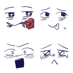 [LINE絵文字] peony's faceの画像