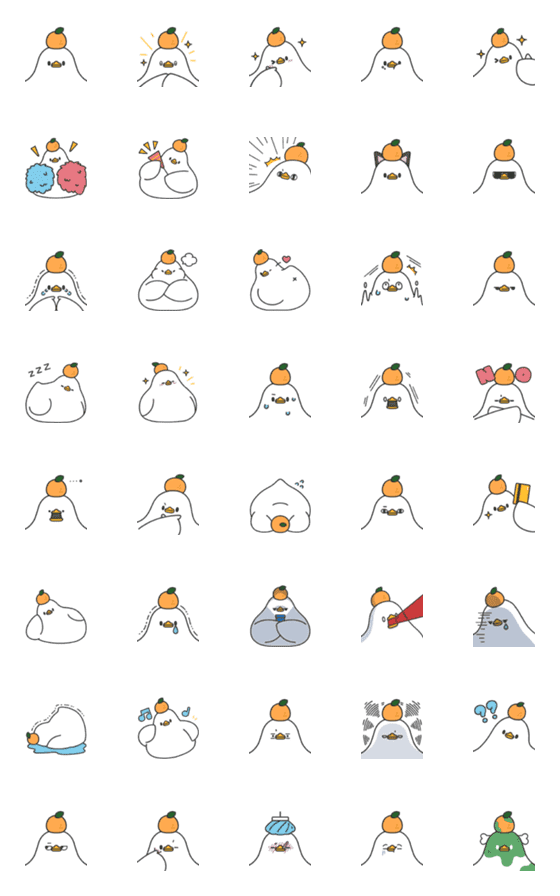 [LINE絵文字]dtto friends emoji Hoyaの画像一覧