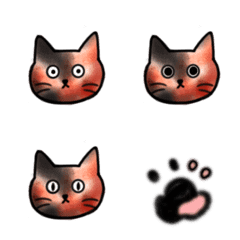 [LINE絵文字] ortoise-shell catの画像