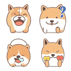 [LINE絵文字] Hi ！  I'm just a cute puppyの画像