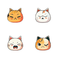 [LINE絵文字] 猫絵の画像