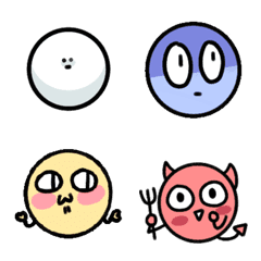 [LINE絵文字] Cutie Circleの画像