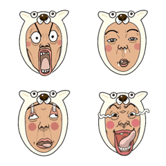 [LINE絵文字] my face-expressionの画像