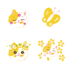 [LINE絵文字] Omelette catの画像