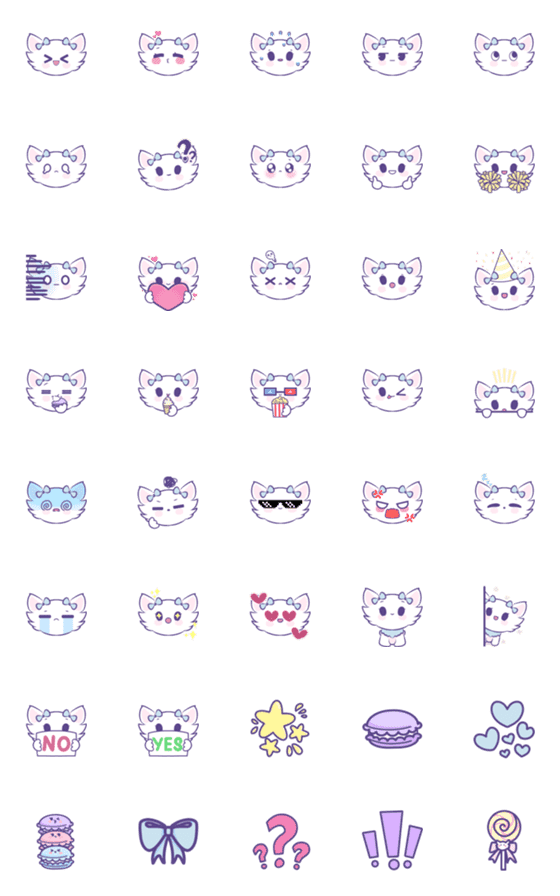 [LINE絵文字]Cute animal Ichikaの画像一覧