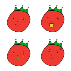 [LINE絵文字] Strawberry Princeの画像