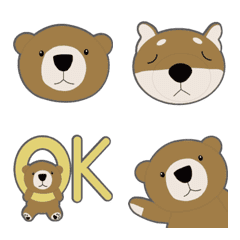 [LINE絵文字] Jiong Jiong Bear emojiの画像