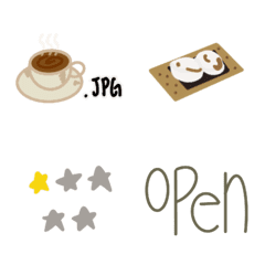 [LINE絵文字] Best coffee shop everの画像