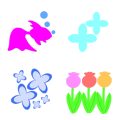 [LINE絵文字] symbol_flower_decoration_no_Emoji_desu2の画像