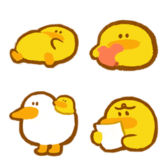 [LINE絵文字] Duckkkkk Emojiの画像