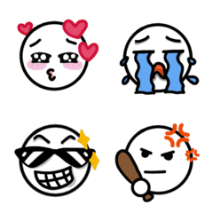 [LINE絵文字] Moody emoticonの画像