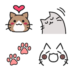 [LINE絵文字] ぜんぶ、猫！の画像