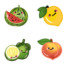 [LINE絵文字] Smiley fruitの画像